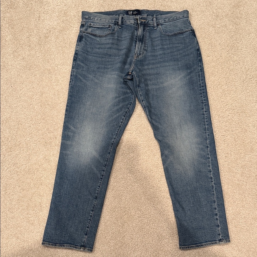 GAP Men's Denim Straight Jeans - Classic Blue
